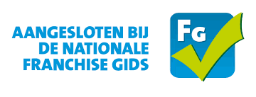 Aangesloten bij de nationale franchise gids logo