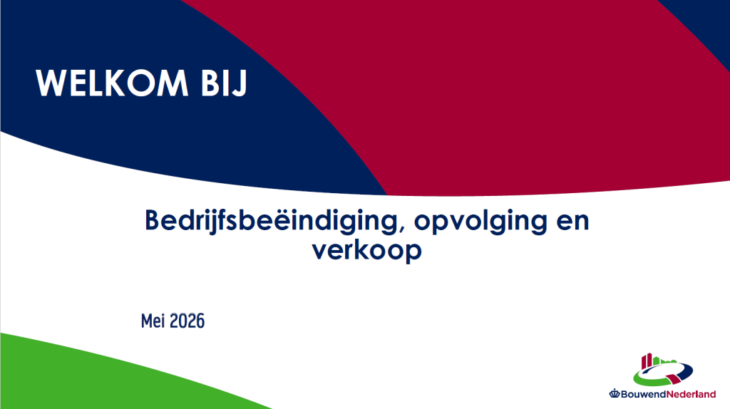 Presentatie voor Bouwend Nederland