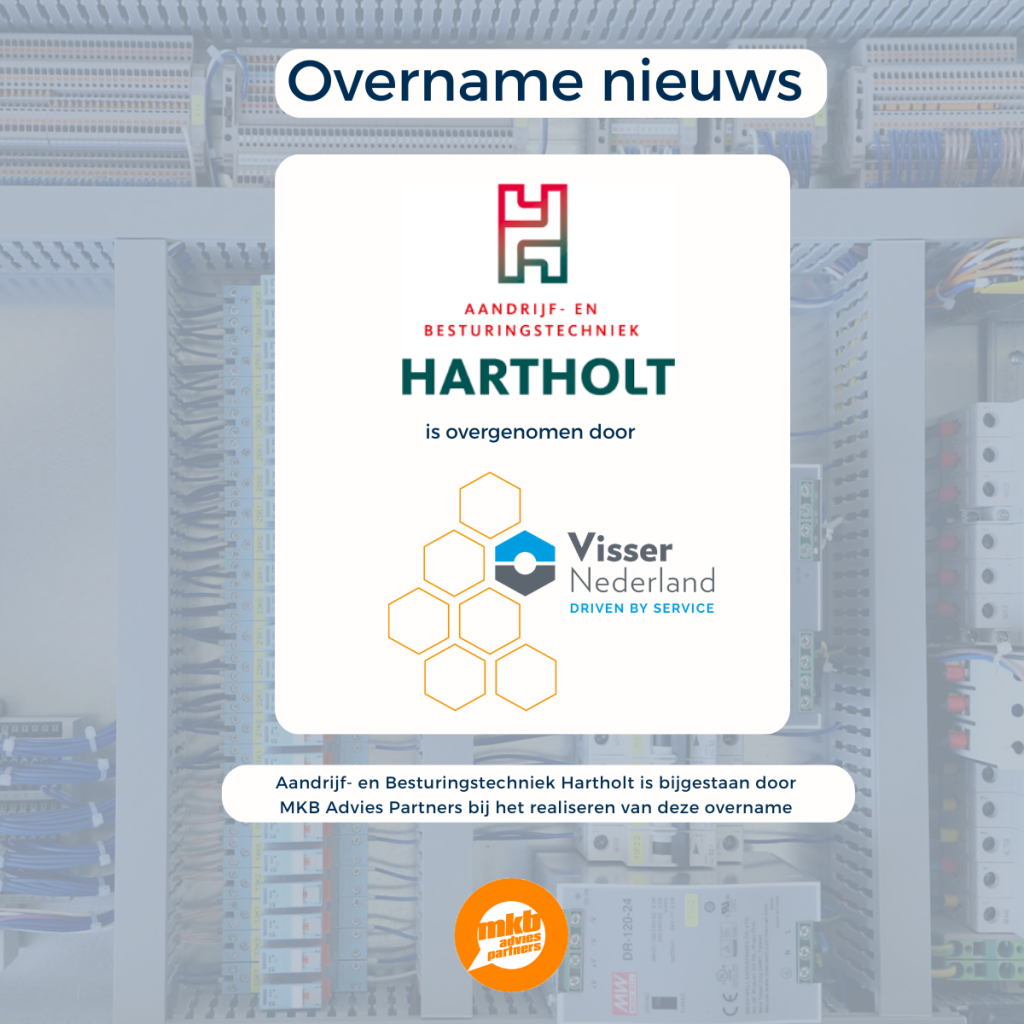 Overname Hartholt door Visser Nederland
